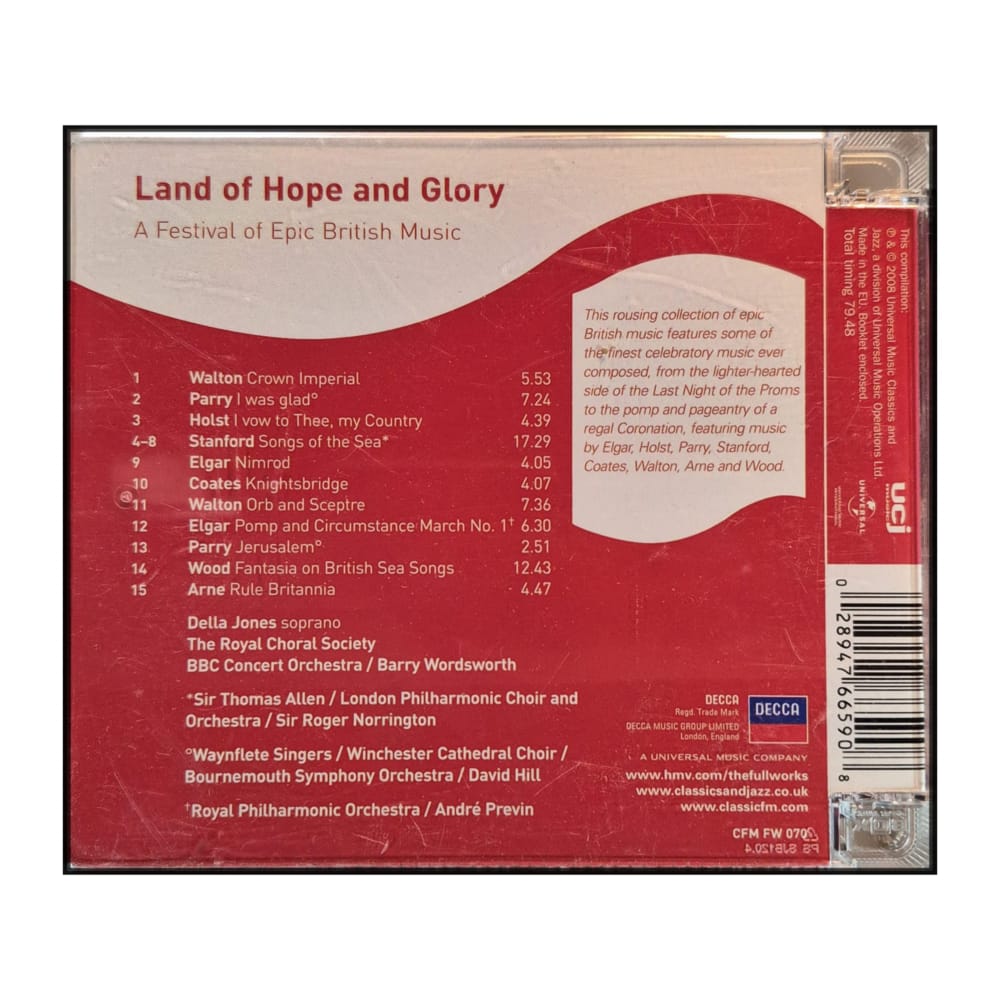 Classic FM: Land of Hope and Glory