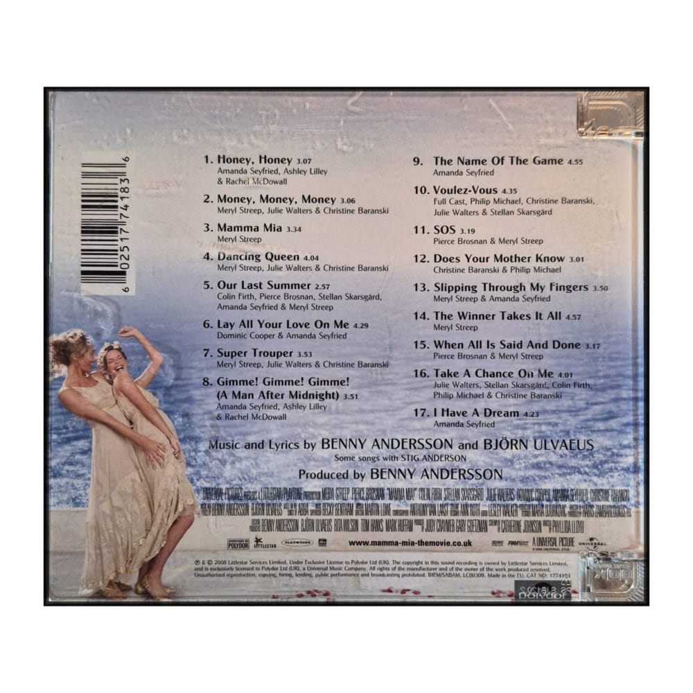 Mamma Mia! The Movie Soundtrack