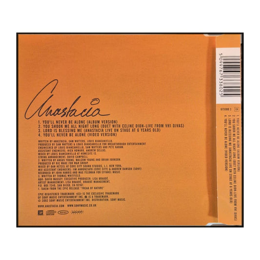 Anastacia: You'Ll Never Be Alone
