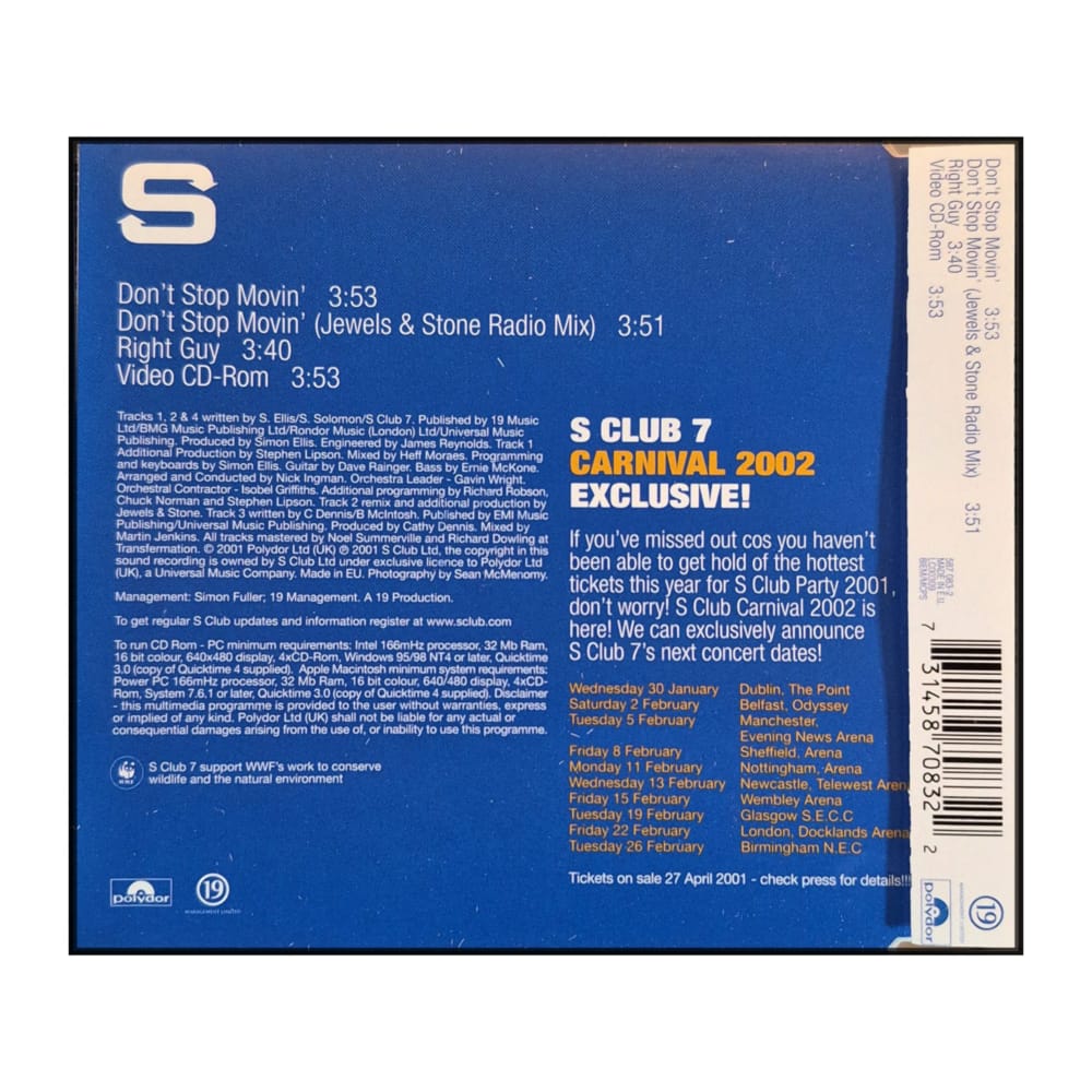 S Club 7: Don’T Stop Movin
