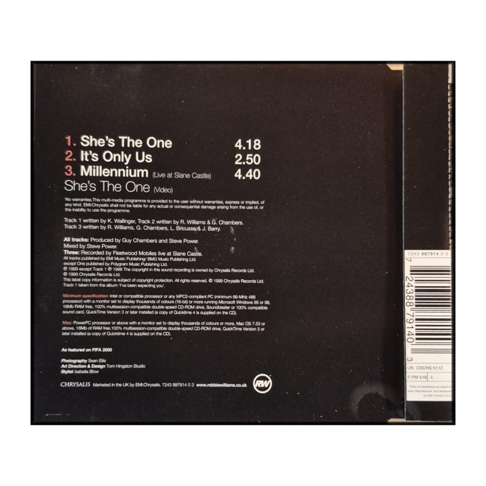 Robbie Williams: She'S The One / It'S Only Us
