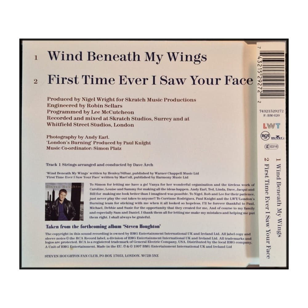 Steven Houghton: Wind Beneath My Wings