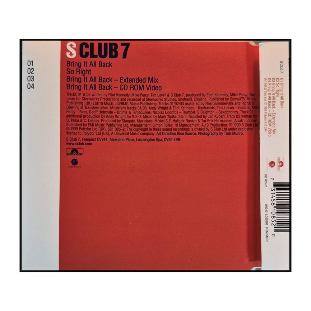 S Club 7: Bring It All Back