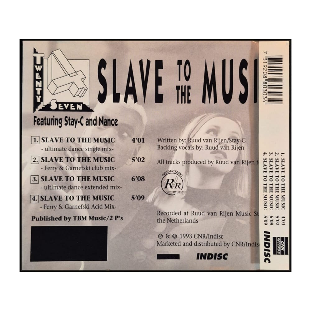 Twenty 4 Seven: Slave To The Music