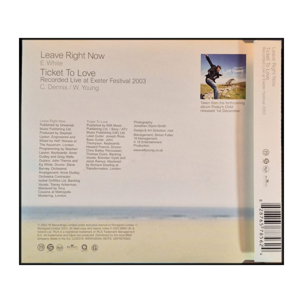 Will Young: Leave Right Now