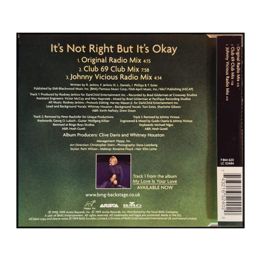 Whitney Houston: It'S Not Right But It'S Okay
