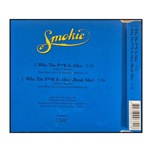 Smokie: Who The F**K Is Alice