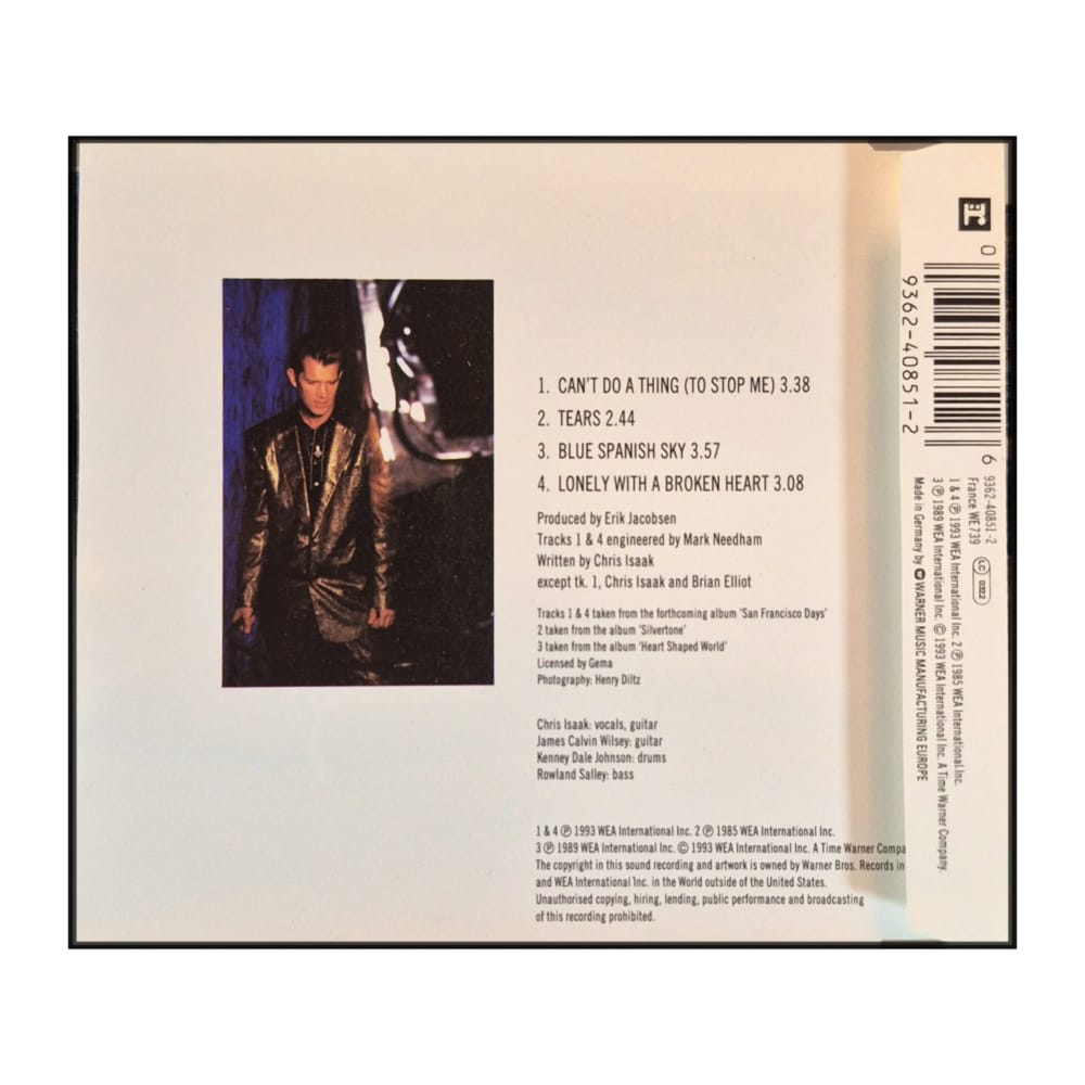 Chris Isaak: Can'T Do A Thing (To Stop Me)