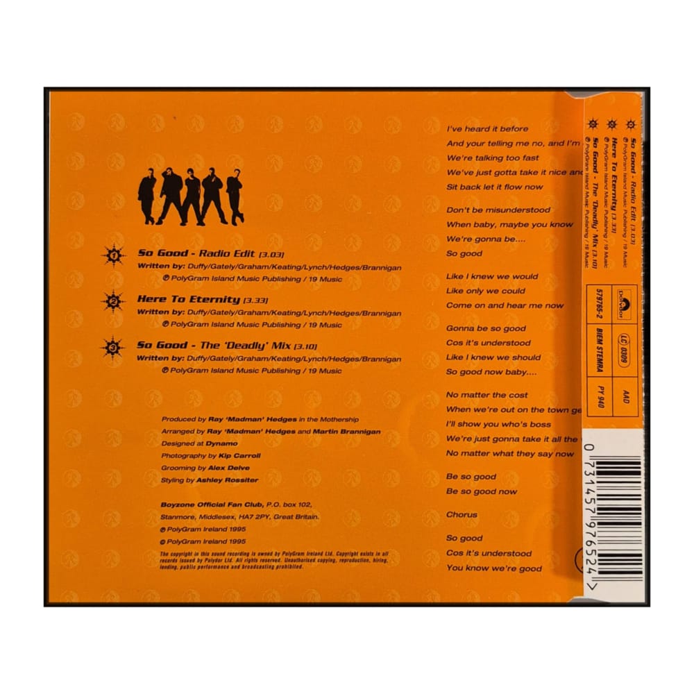 Boyzone: so good