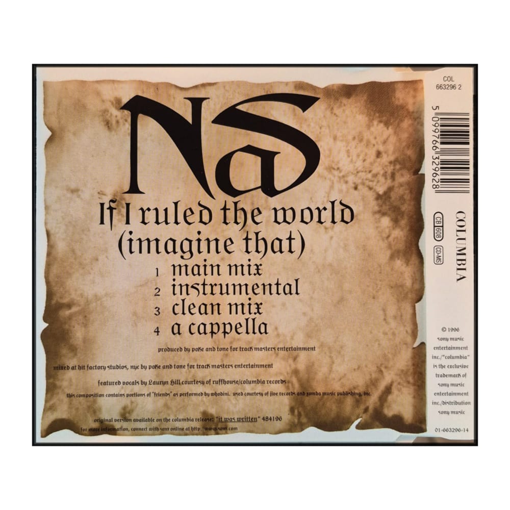 Nas: If I Ruled The World