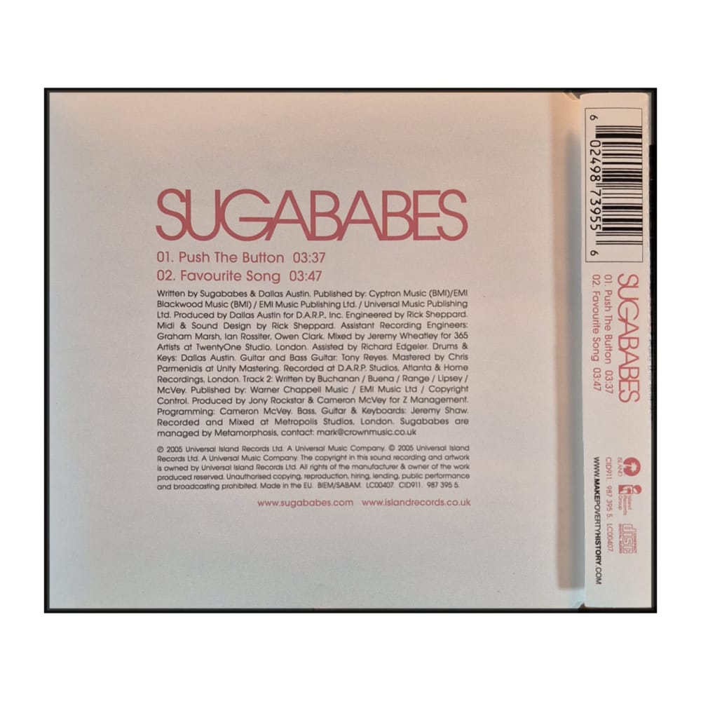 Sugababes: Push The Button