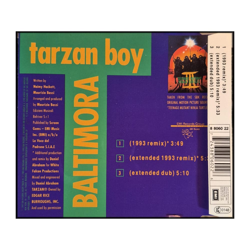 Baltimora: Tarzan Boy