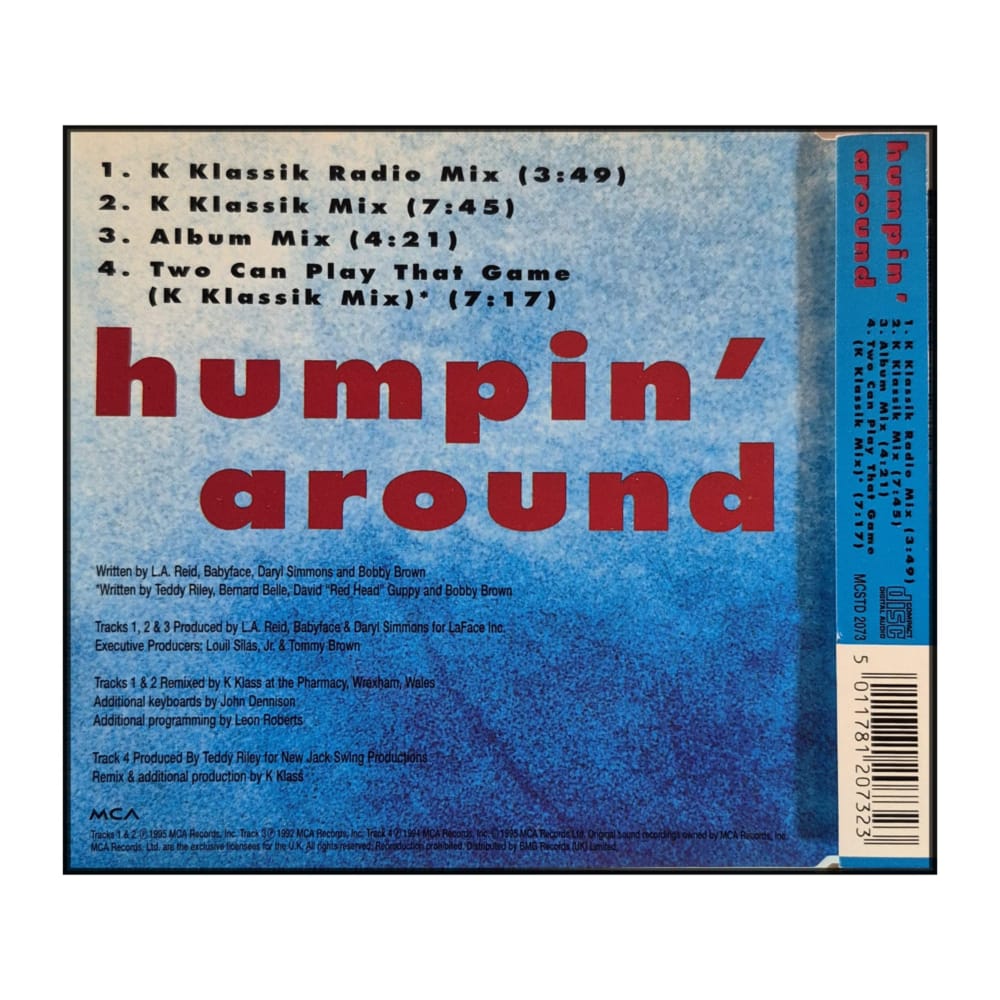 Bobby Brown: Humpin' Around (The K Klass Mixes)