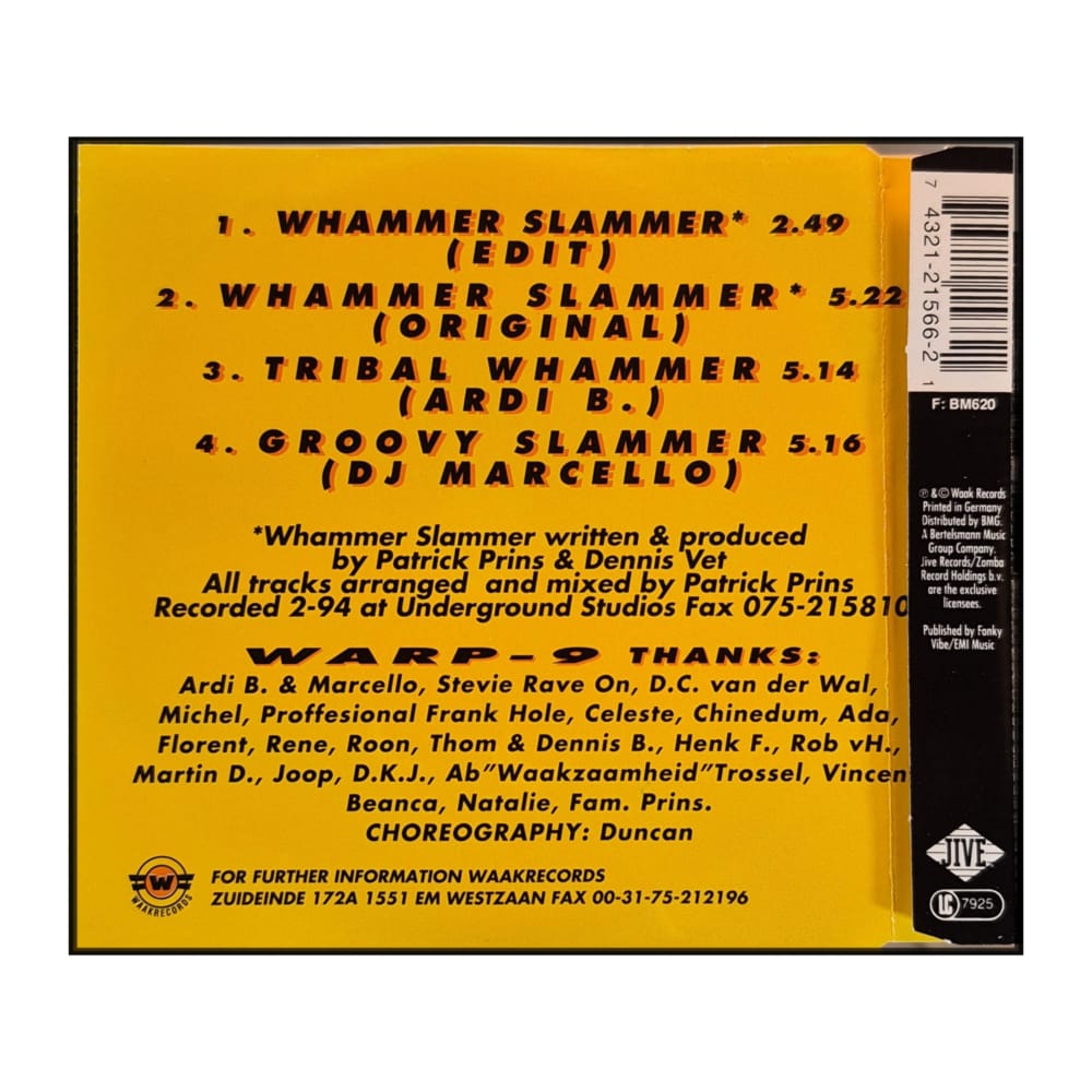 W.A.R.P. 9: Whammer Slammer