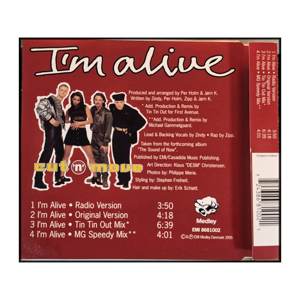 Cut 'N' Move: I'M Alive