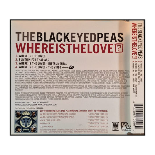 The Black Eyed Peas: Where Is The Love?