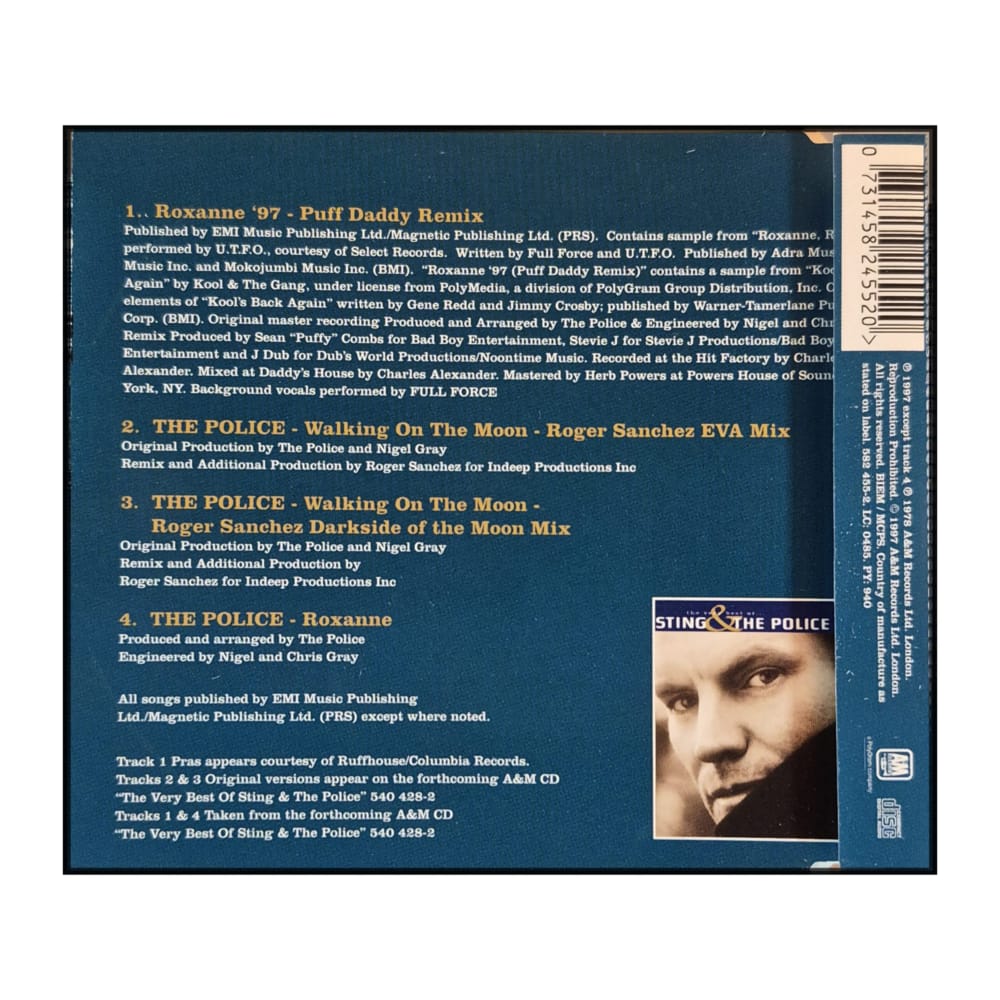 Sting & The Police: Roxanne '97 (Puff Daddy Remix)