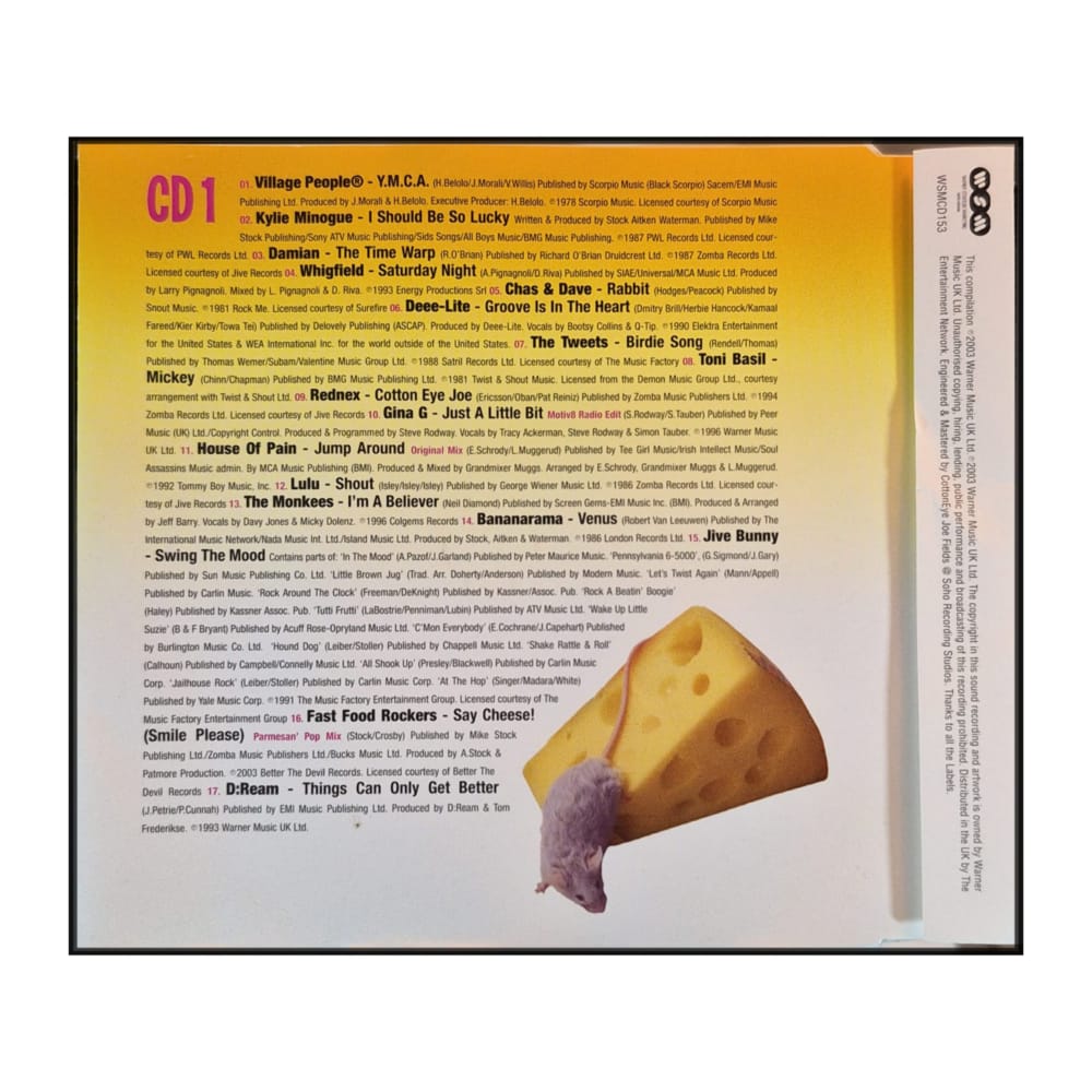 The Ultimate Cheese Party Disc-1