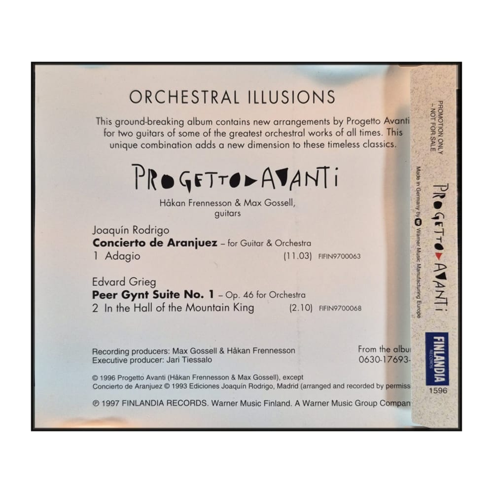 Progetto Avanti: Orchestral Illusions