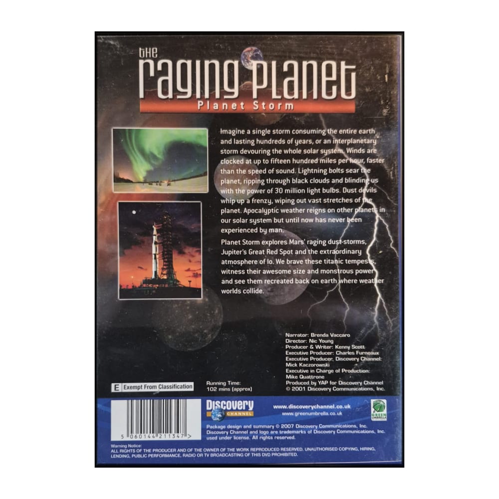 Discovery Channel: The Raging Planet: Planet Storm