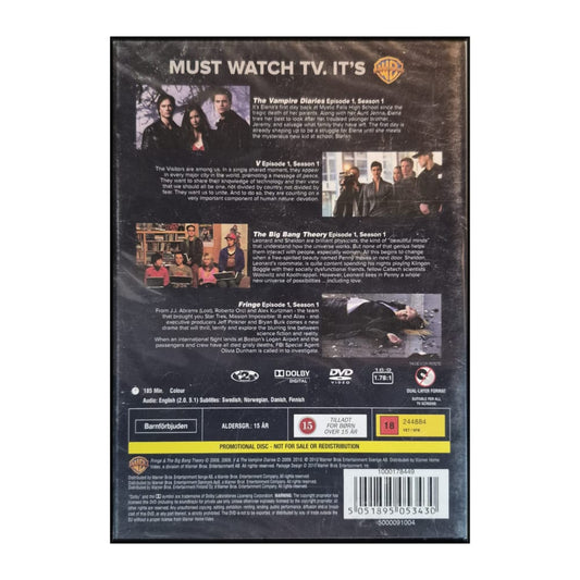 The Vampire Diaries + V + The Big Bang Theory + Fringe