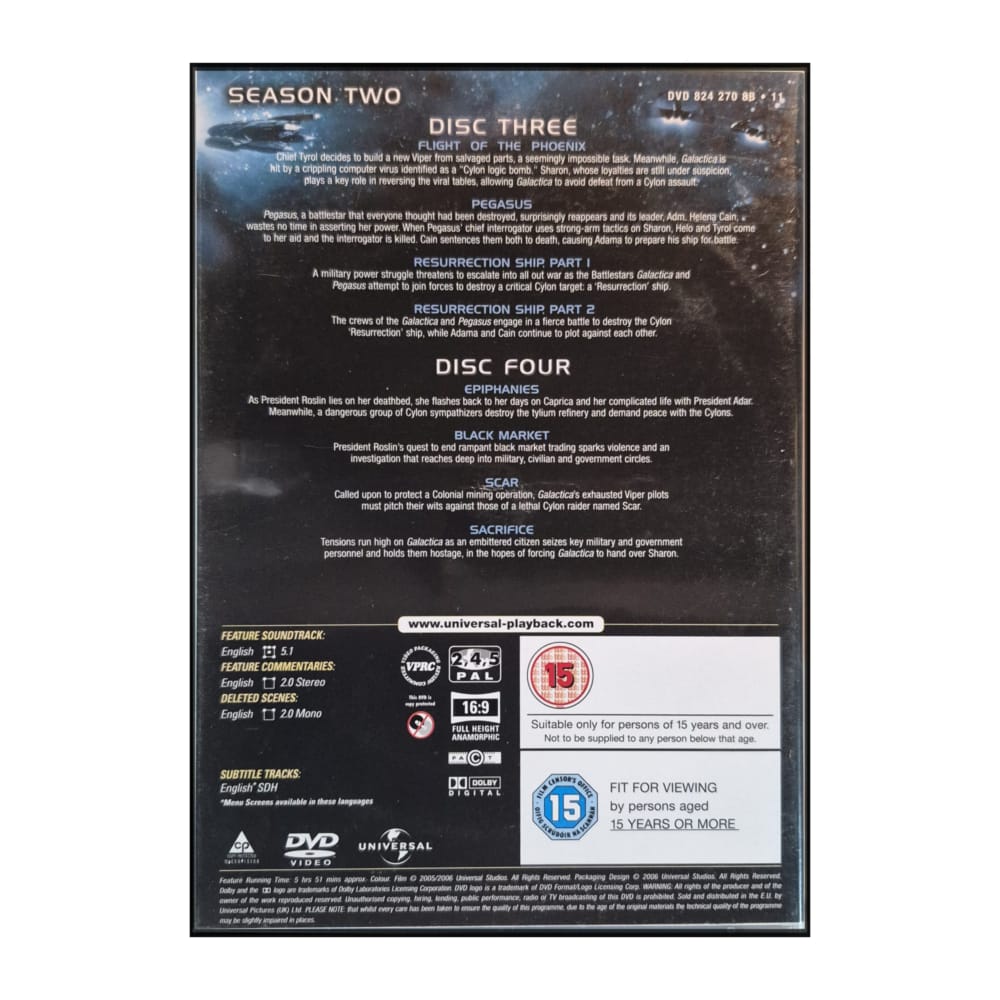 Battlestar Galactica 2 Disc-3-4