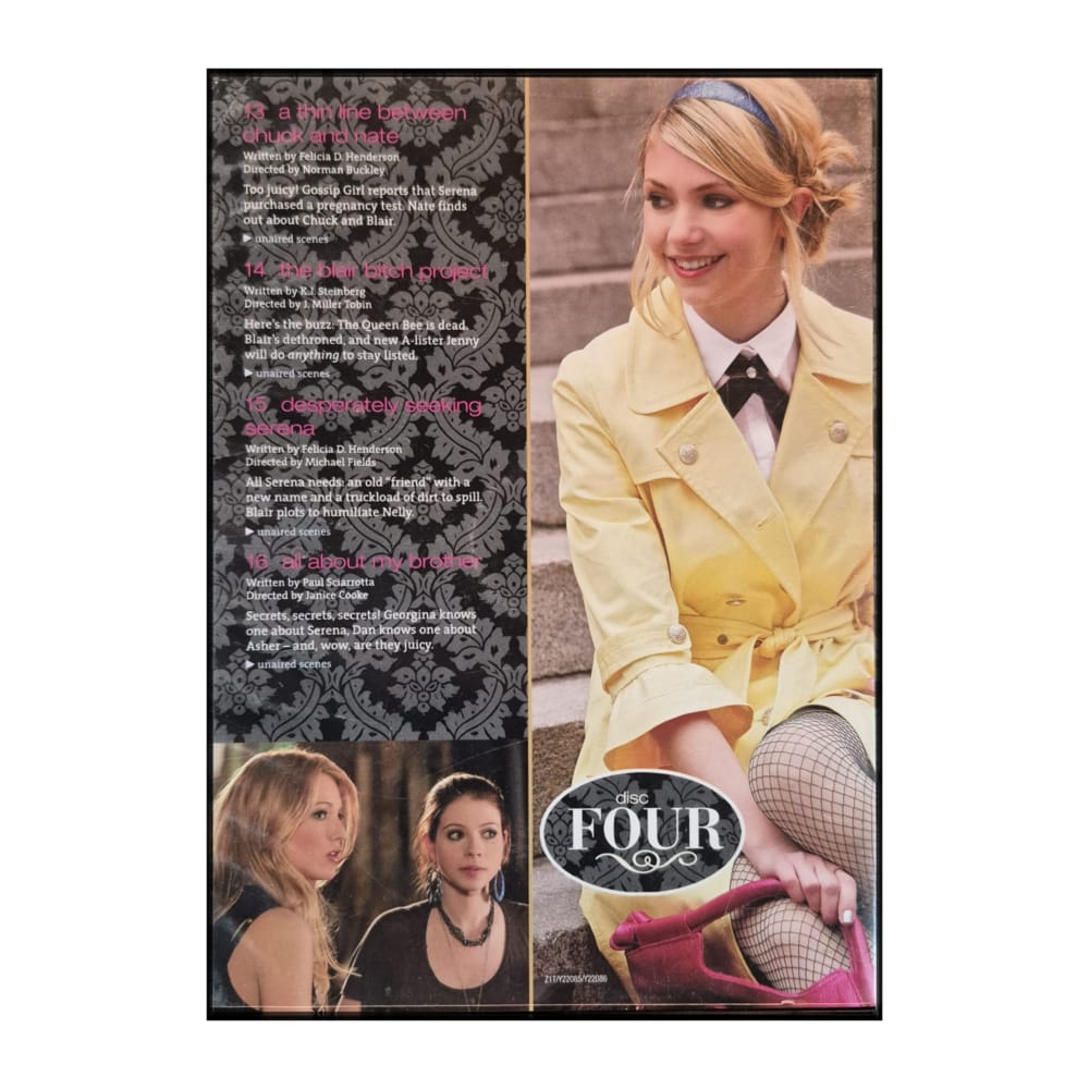 Gossip Girl 1 Disc-3-4
