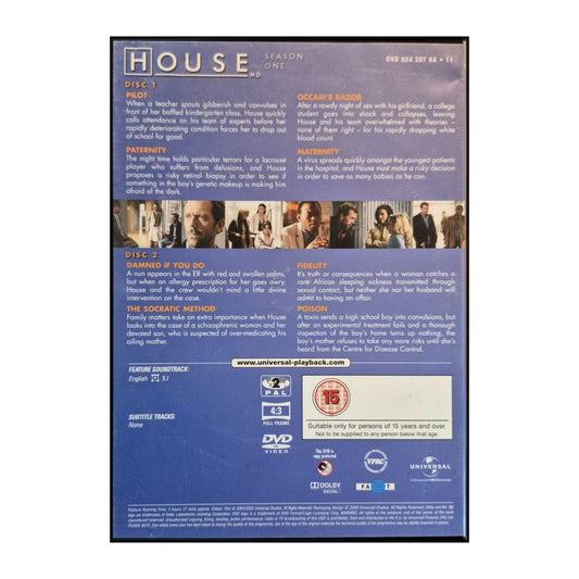 House M.D. 1 Disc-1-2