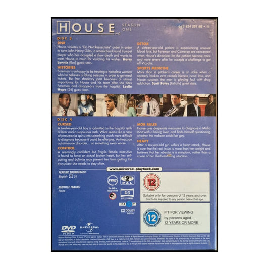 House M.D. 1 Disc-3-4