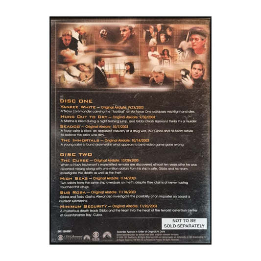 Ncis: Naval Criminal Investigative Service 1 Disc-1-2
