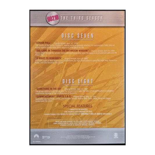 Beverly Hills 90210 3 Disc-7-8