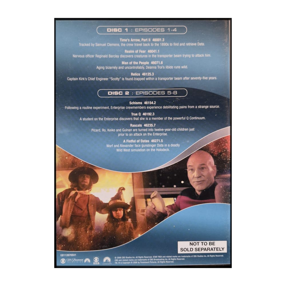 Star Trek: The Next Generation 6 E01-08