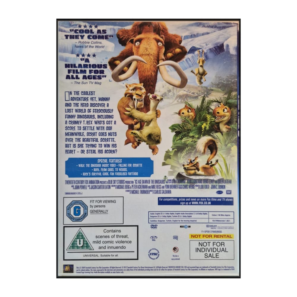 Ice Age 3: Dawn Of The Dinosaurs