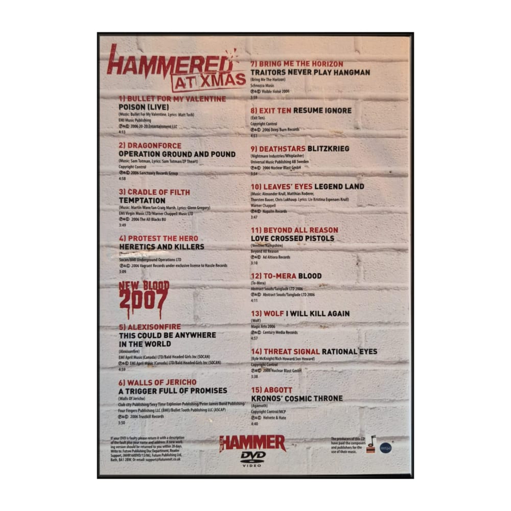 Metal Hammer Tv: Hammered At Xmas 2006 / New Blood 2007