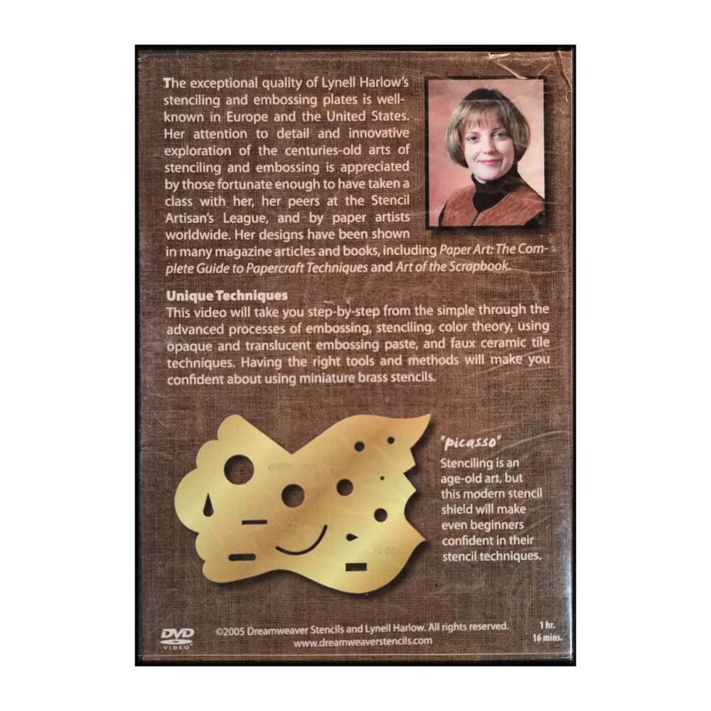 Dreamweaver Stencils: Unique Techniques: Working with Brass Stencils