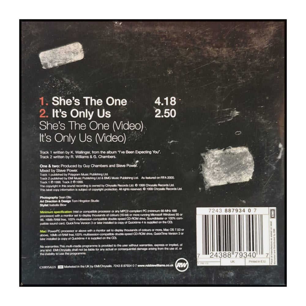 Robbie Williams: She'S The One / It'S Only Us