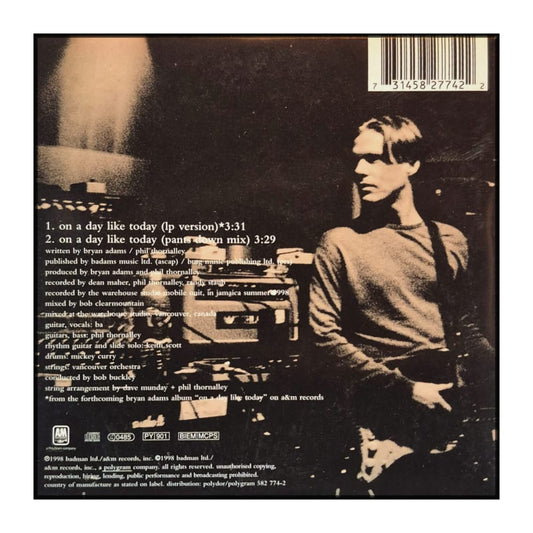 Bryan Adams: On A Day Like Today