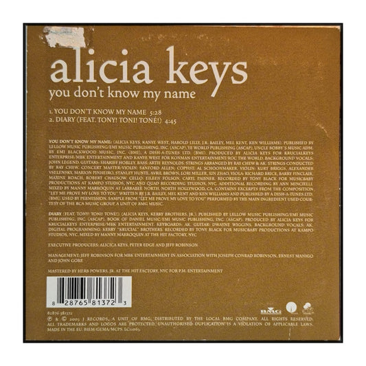 Alicia Keys: You Don'T Know My Name