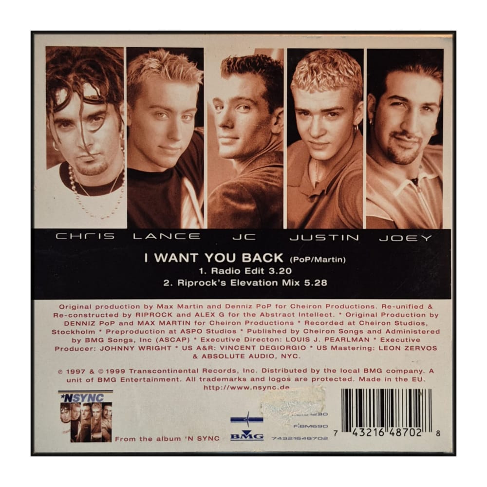 Nsync: I Want You Back