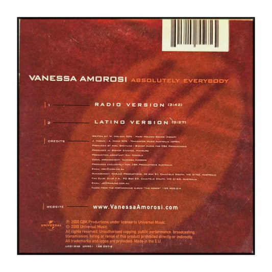 Vanessa Amorosi: Absolutely Everybody