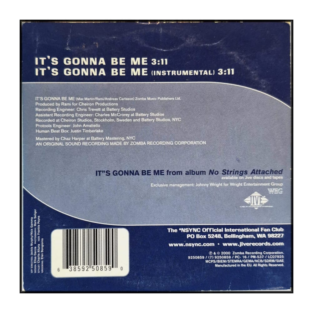 Nsync: It'S Gonna Be Me
