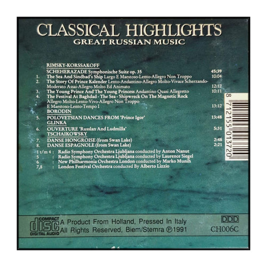 Classical Highlights 6: Great Russian Music