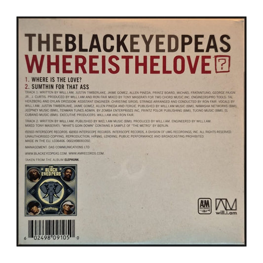 The Black Eyed Peas: Where Is The Love