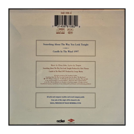Elton John: Something About The Way You Look Tonight / Candle In The Wind 1997