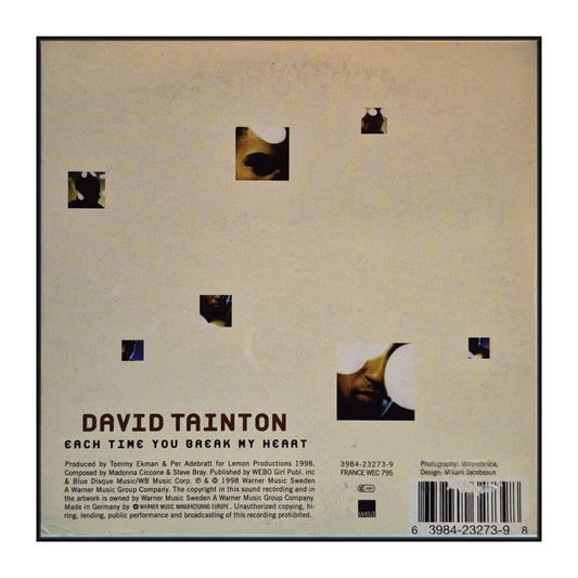 David Tainton: Each Time You Break My Heart
