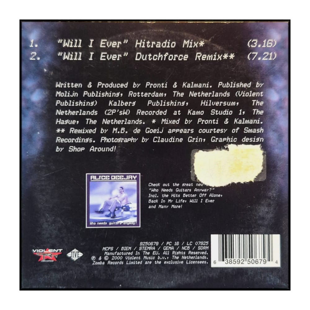 Alice Deejay: Will I Ever