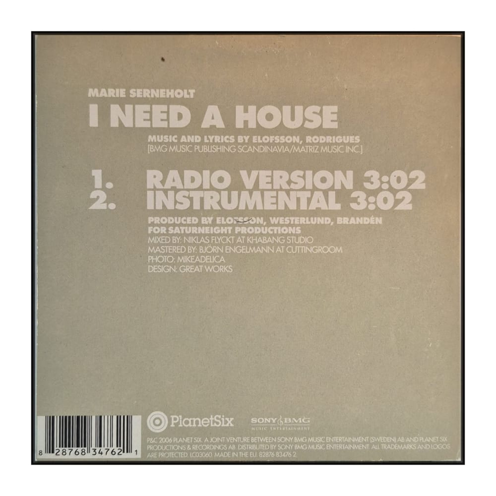 Marie Serneholt: I Need A House