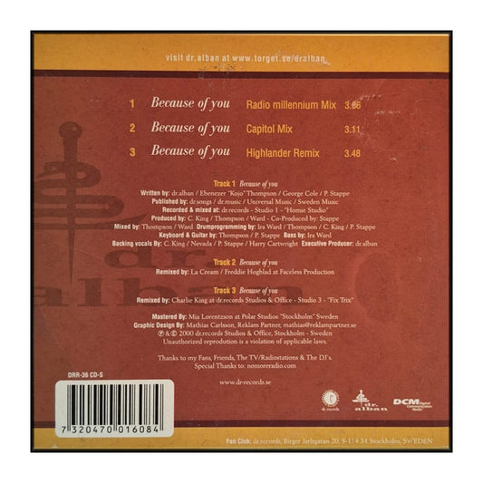 Dr. Alban: Because Of You