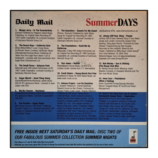 Daily Mail: Summer Days