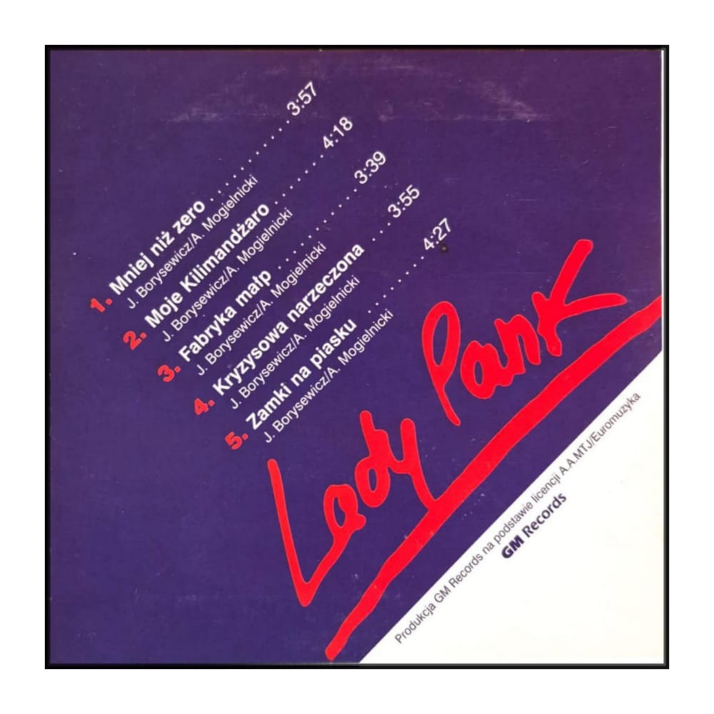 Lady Pank: Mniej Niż Zero